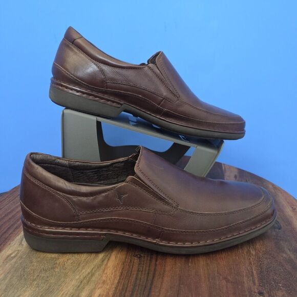 Pikolinos Loafer Slip-On Soft Supple Leather Rich Brown Men's EU 45 US 12 - Picture 3 of 11